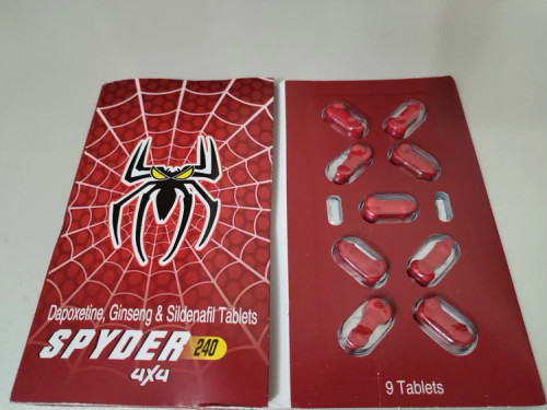 قرص تاخیری و نعوظ اسپایدر Spider