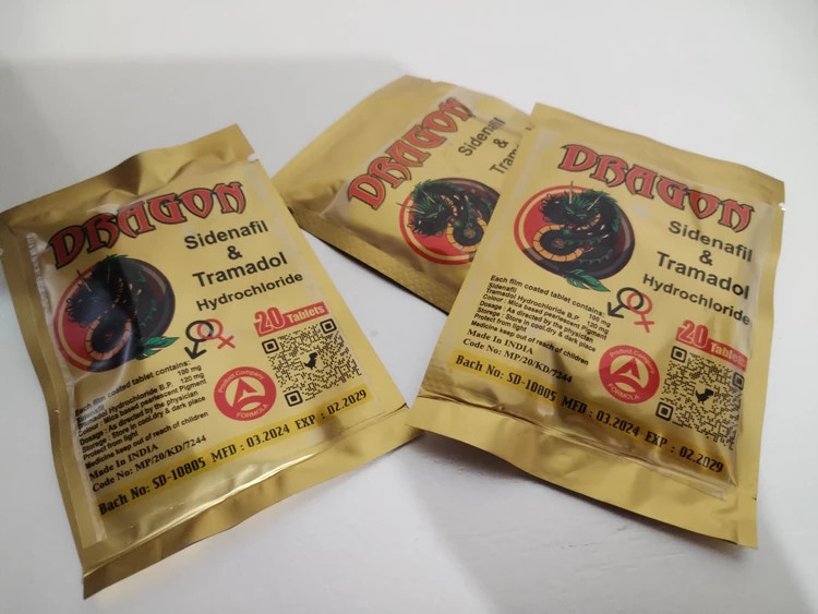 قرص تاخیری و نعوظ دراگون