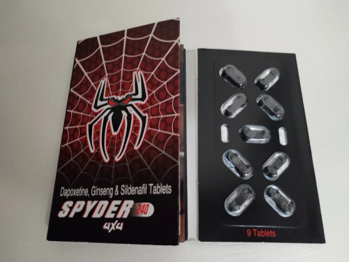 قرص تاخیری و نعوظ اسپایدر