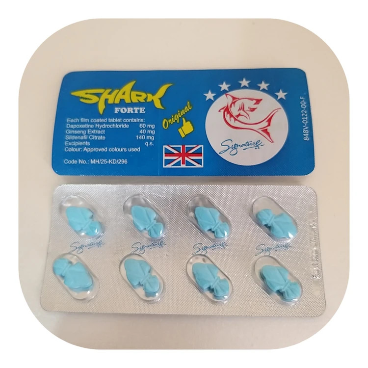 قرص شارک پاپیونی آبی Shark Papioni