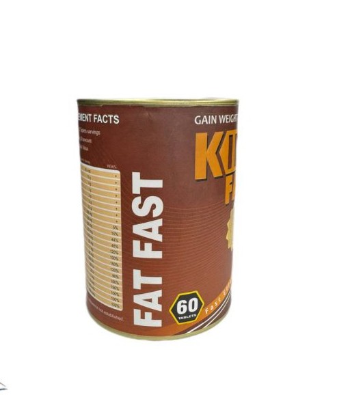 قرص چاقی بدن کینگ فت King Fat | افزایش وزن و اشتها – ۶۰ عددی اصل و اورجینال
